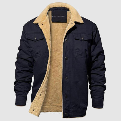 Blouson aviateur en cuir
