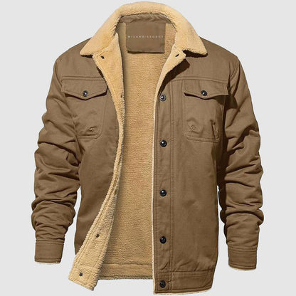 Blouson aviateur en cuir
