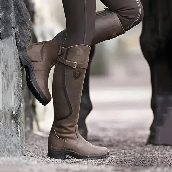 Bottes d'équitation stables pour femmes de haute qualité