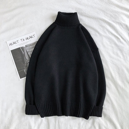 Grand pull tricoté chaud Hiver