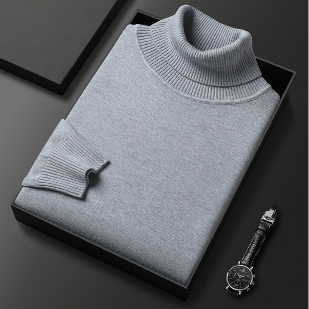 Pull col roulé stylé pour hommes
