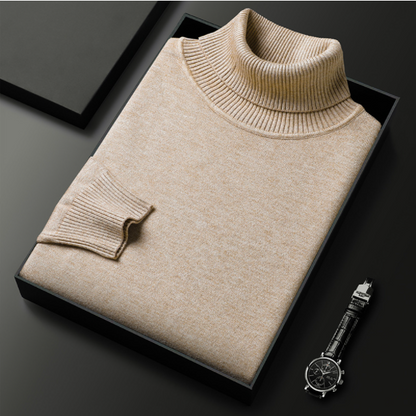 Pull col roulé stylé pour hommes