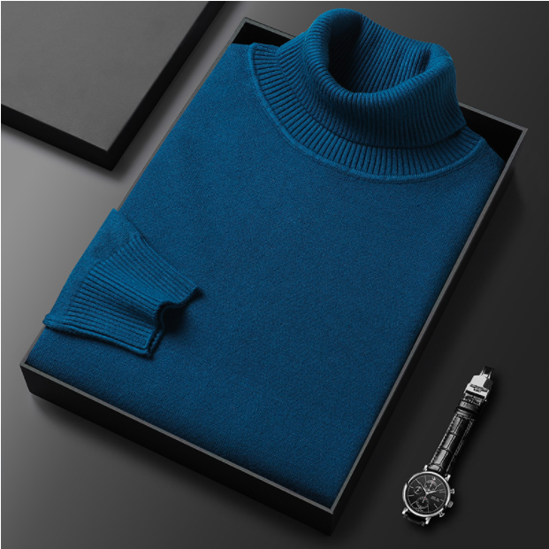 Pull col roulé stylé pour hommes