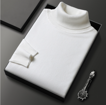 Pull col roulé stylé pour hommes