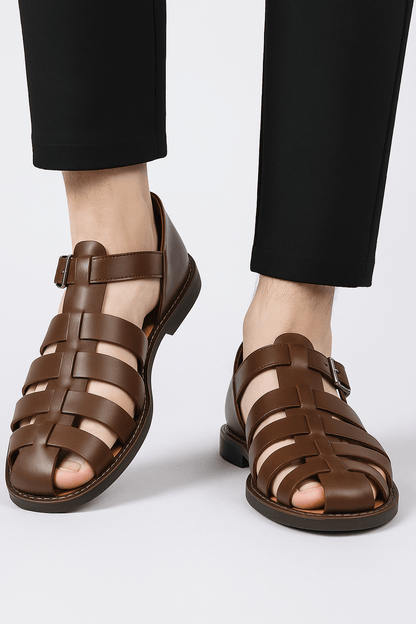 Dominic Sandales Homme Classique Confort