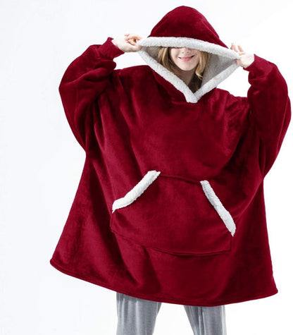 Sweat à capuche douillet Doux & Chaud Polyester