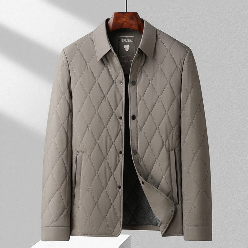 Manteau d'hiver homme chaud isolé classique