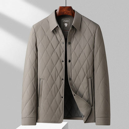 Manteau d'hiver homme chaud isolé classique