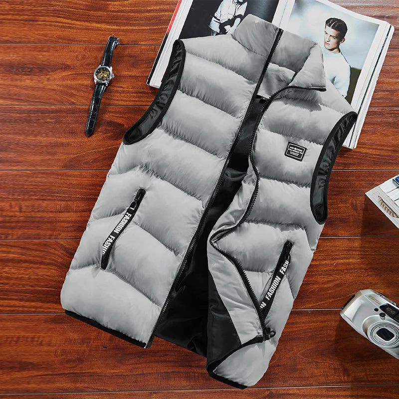 Gilet chaud matelassé déperlant zippé