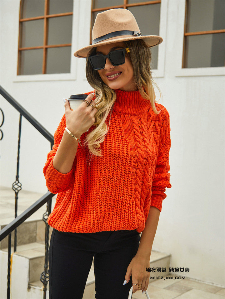 Pull col roulé stylé Chic d&