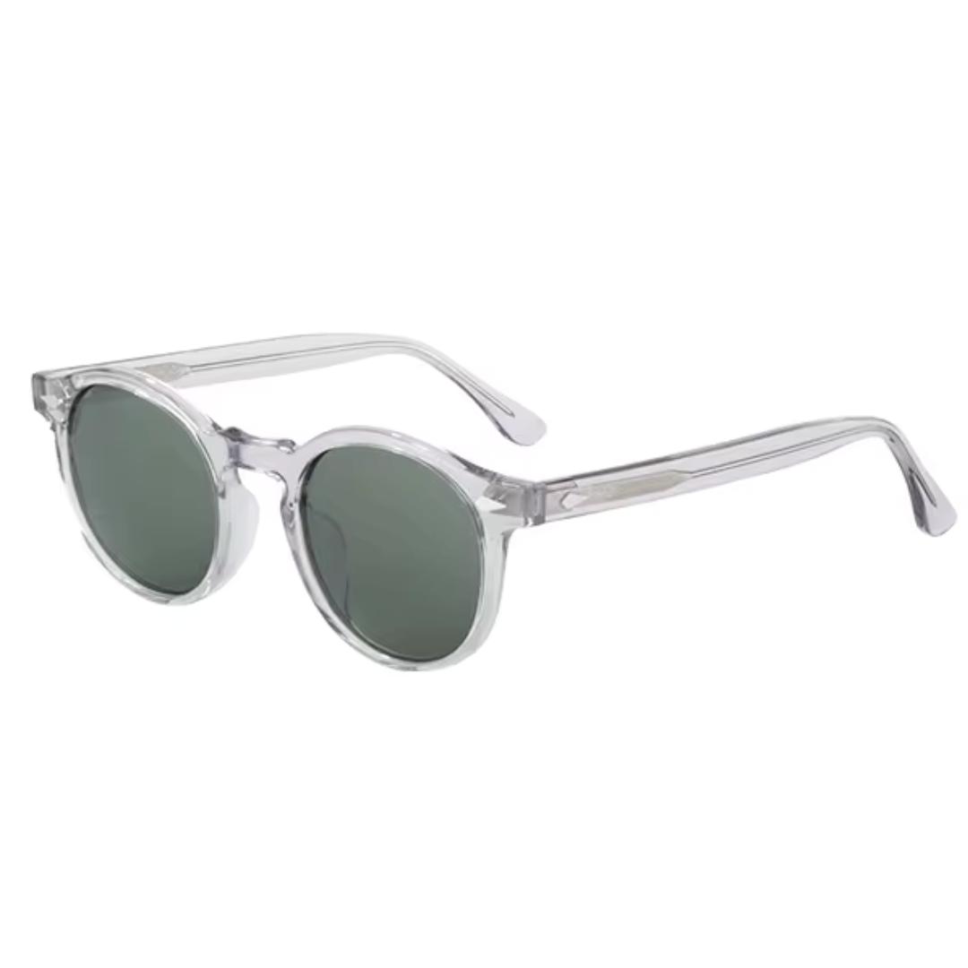 Runde Sonnenbrille Herren Polarisiert Stylish - IdealeKleiden