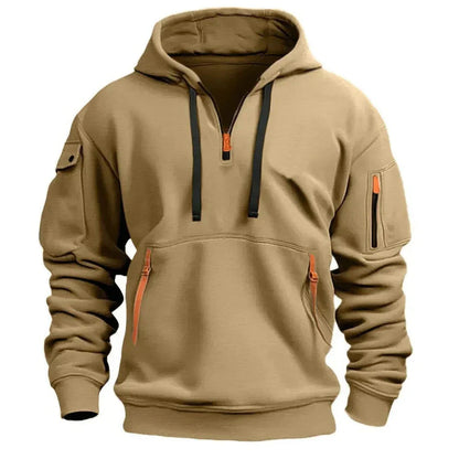 Sweat à capuche pour hommes en coton confortable