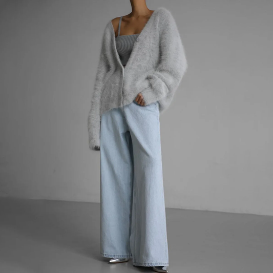 Elegante Cardigan Damen Luxus Qualität - IdealeKleiden