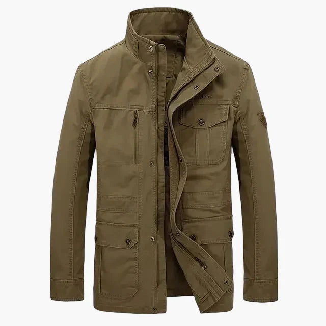Veste d'extérieur pratique Col montant Multi-poches
