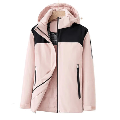 Veste d'hiver imperméable femme, isolation polaire