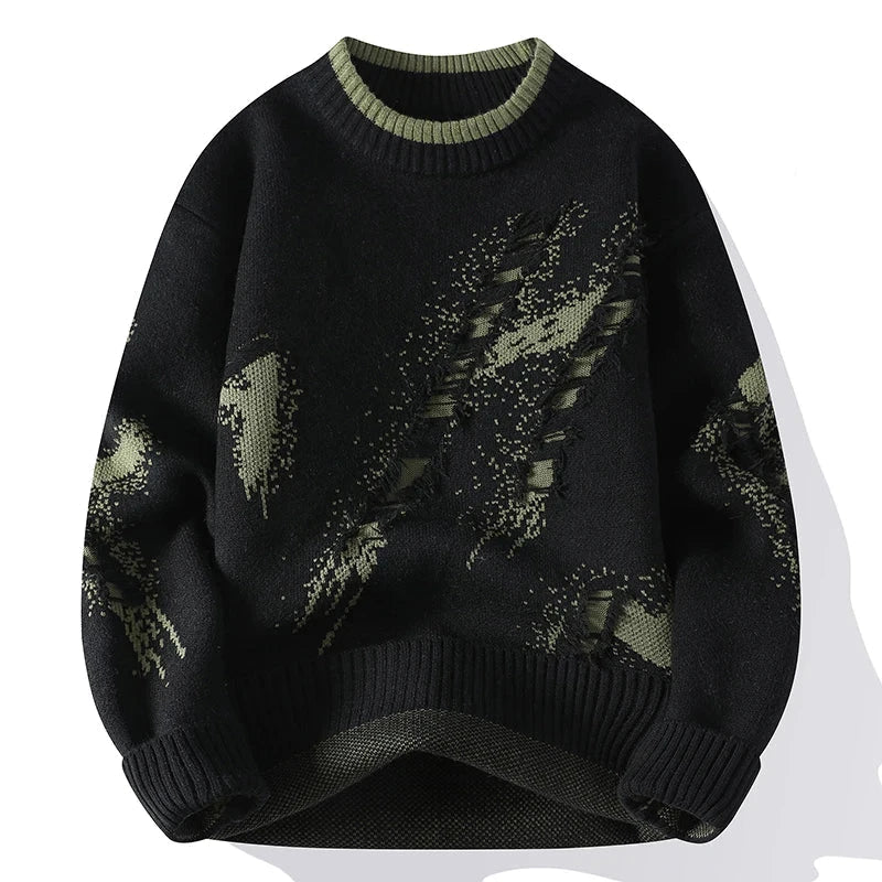 Pull homme style délavé moderne