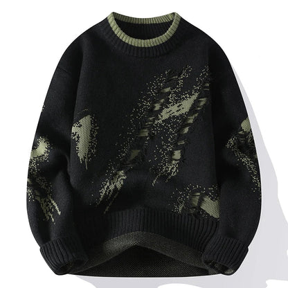Pull homme style délavé moderne