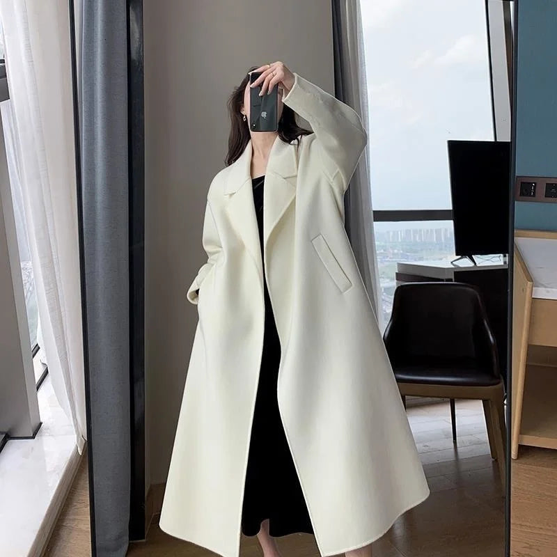 Manteau d'hiver élégant pour femme, chaud et stylé
