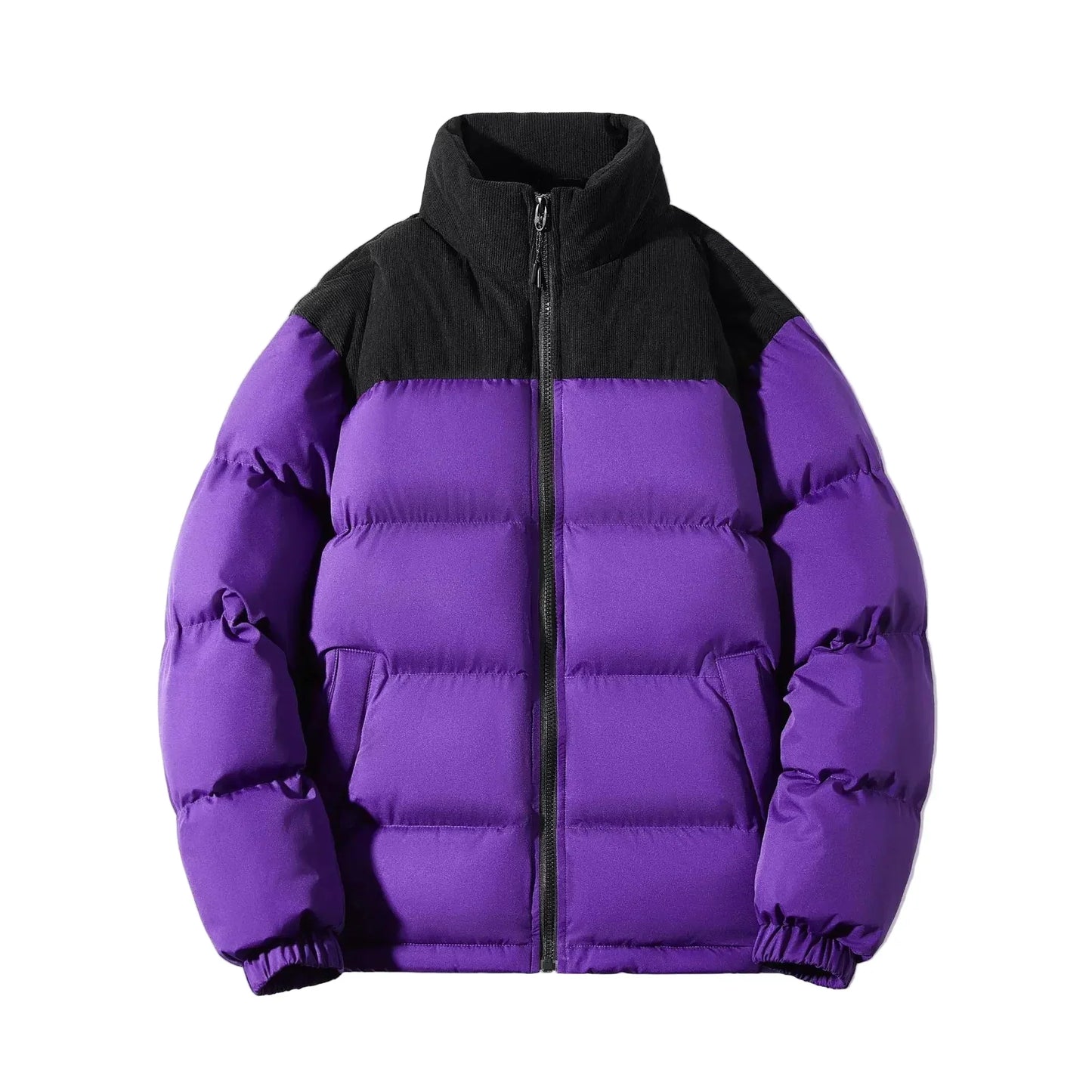 Doudoune matelassée d'hiver chaude, veste de loisirs d'extérieur