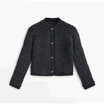 Manteau teddy doux confortable pour femme