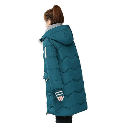 Longue Veste Femme Doublée Chaude Hiver