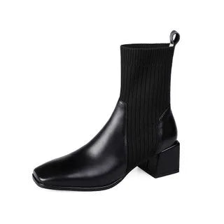 Chaussettes bottes hiver chaudes Mode