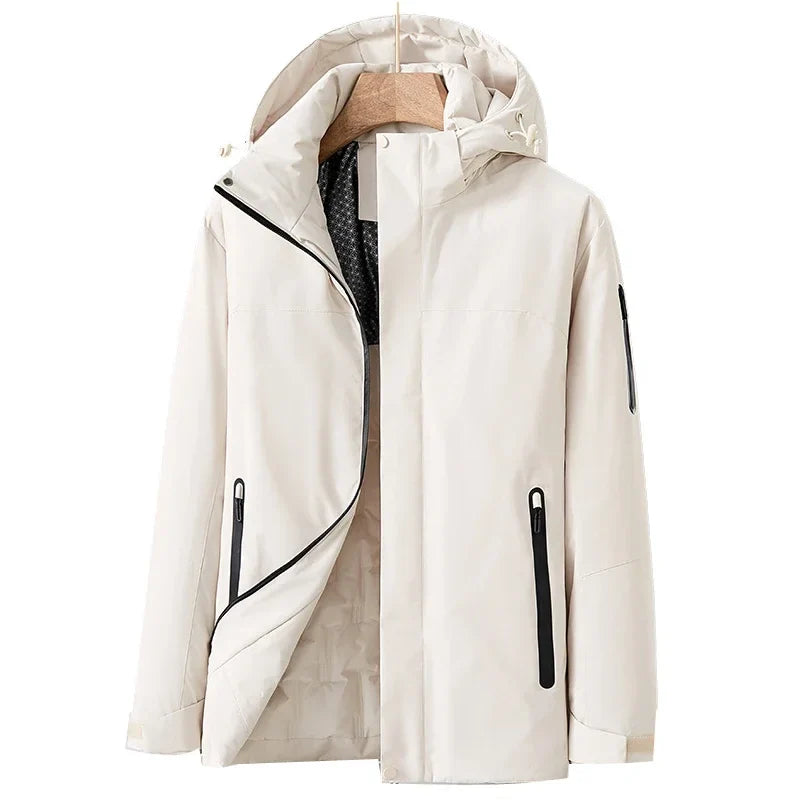 Veste d'hiver imperméable femme, isolation polaire