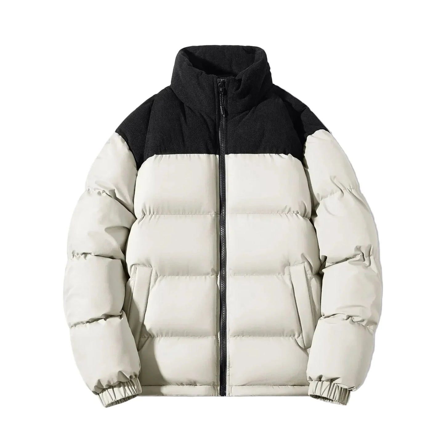 Doudoune matelassée d'hiver chaude, veste de loisirs d'extérieur