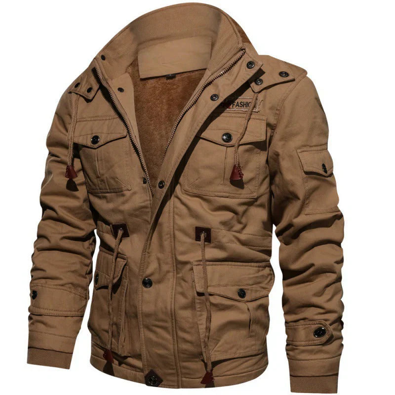 Veste d'hiver chaude en polaire Corbin