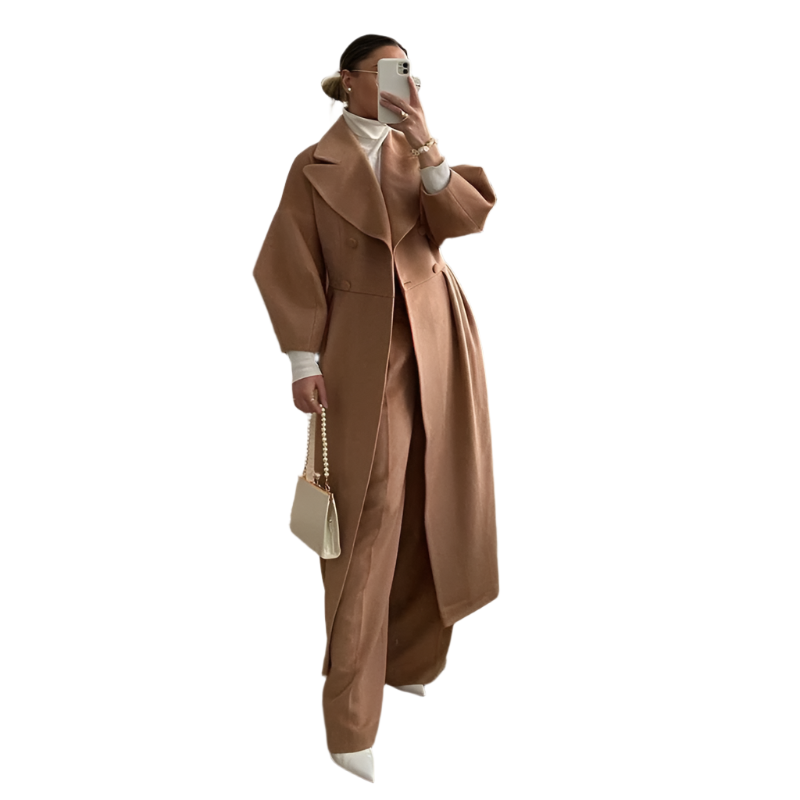 Veste d'hiver pour femme Chic élégance vintage