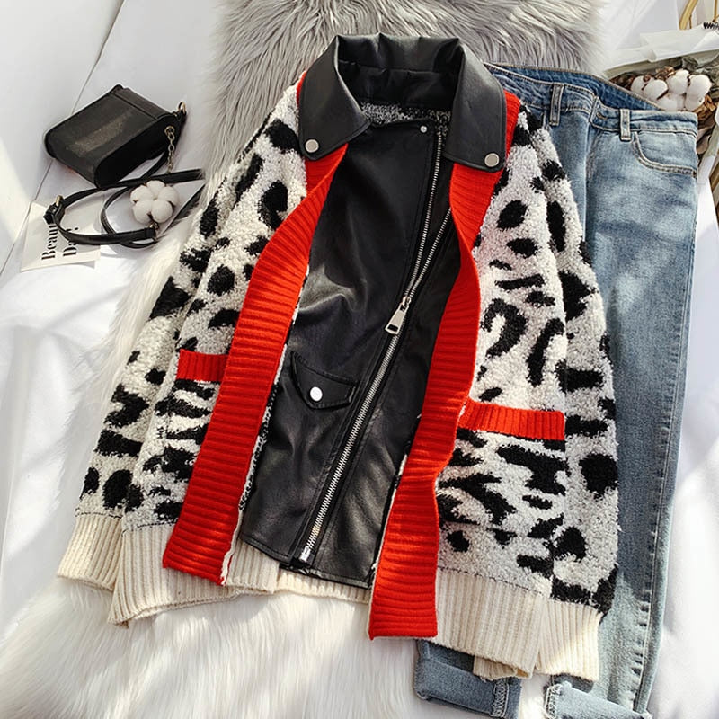 Blouson en cuir stylé Rollin' Style