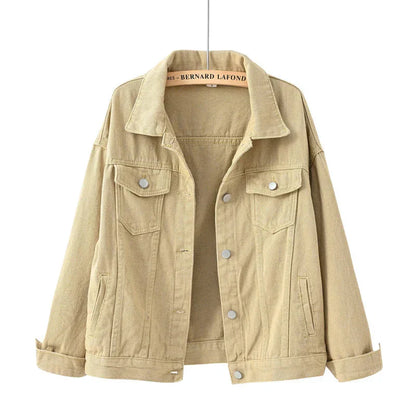 Veste courte pour femme avec boutons et poche poitrine
