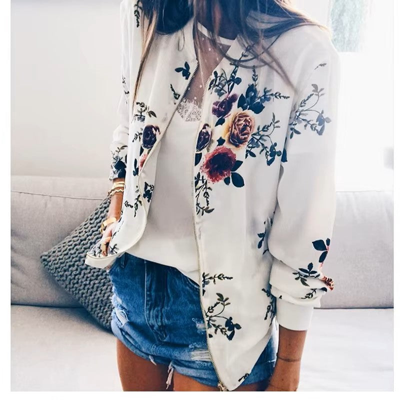 Robe Fleurie d'Automne pour Femme