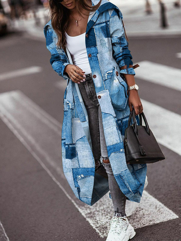 Manteau d'hiver élégant pour femme moderne