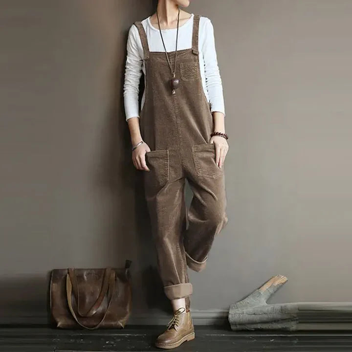Relaxed Jeans Latzhose Bequem Chic - IdealeKleiden