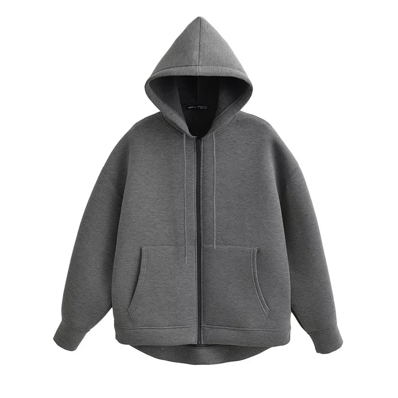 Sweat à capuche oversize stylé Hiver