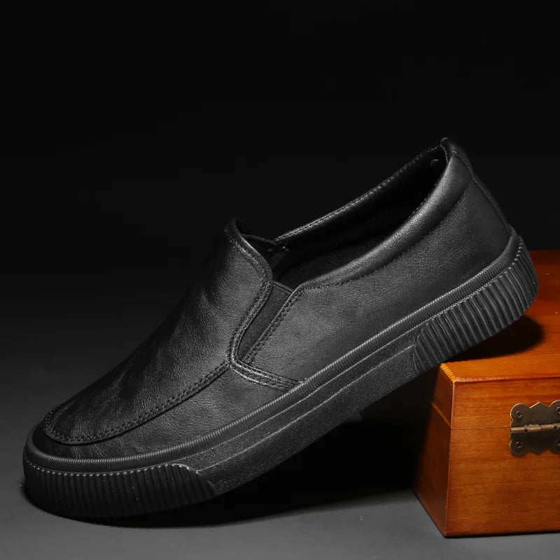 Mocassins élégants en cuir pour homme