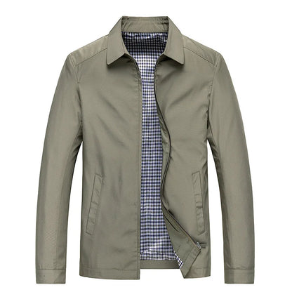 Veste de loisirs pour homme design moderne zippé