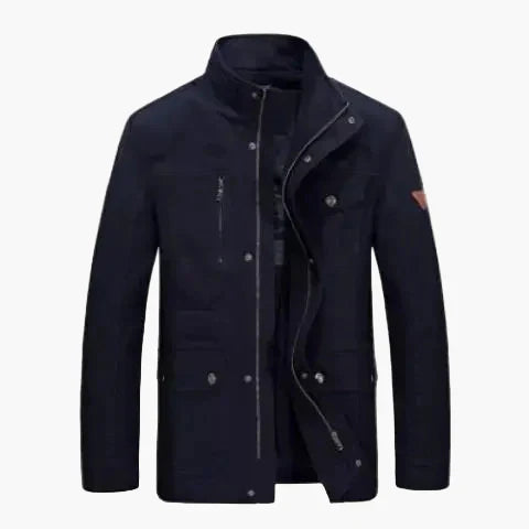 Veste d'extérieur pratique Col montant Multi-poches