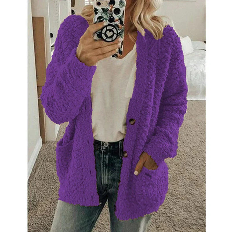 Écharpe Femme Polaire Gilet Chaud