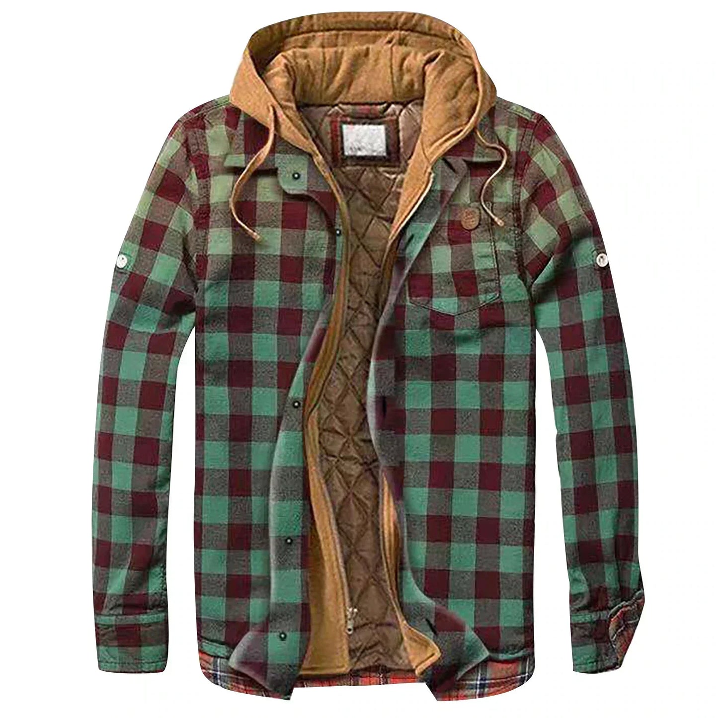 Veste d'hiver pour homme avec capuche