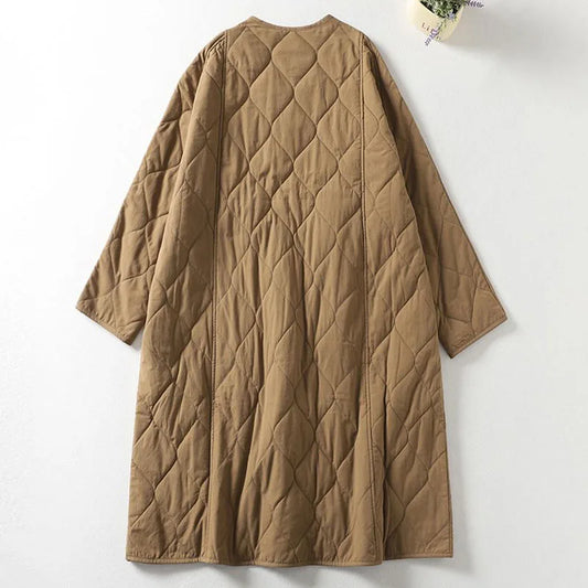 Stylische Damenmantel Steppjacke - IdealeKleiden
