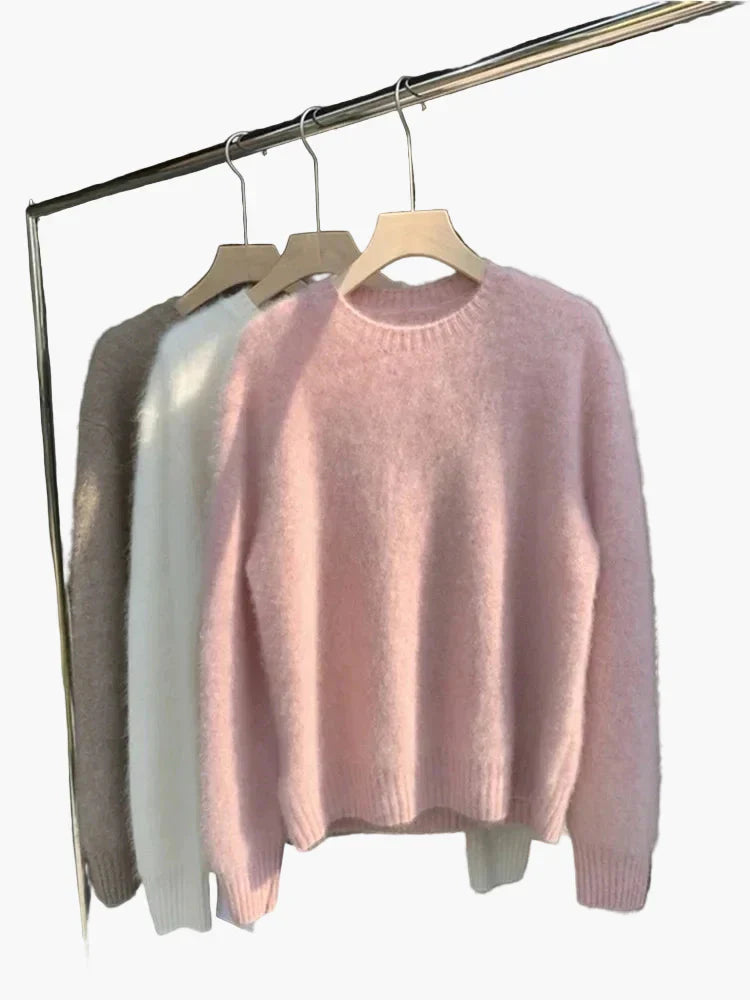Pull douillet grande taille doux