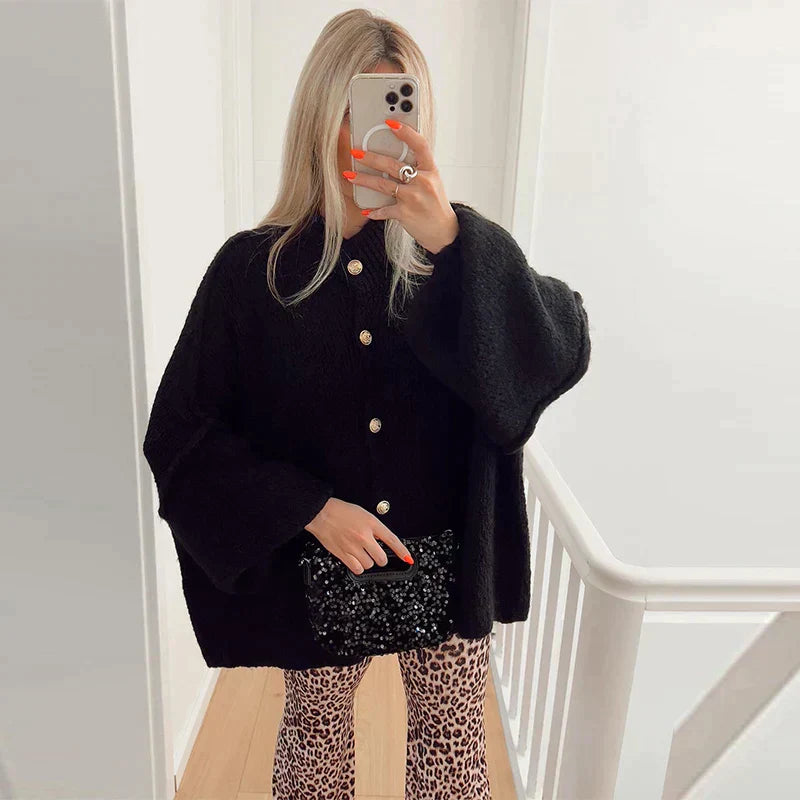 Cardigan oversize confortable pour femme
