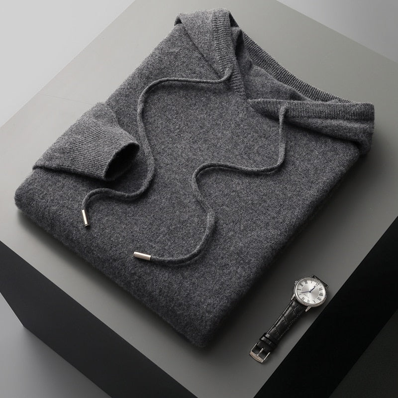 Herren Kapuzenpullover Modern Warm - IdealeKleiden