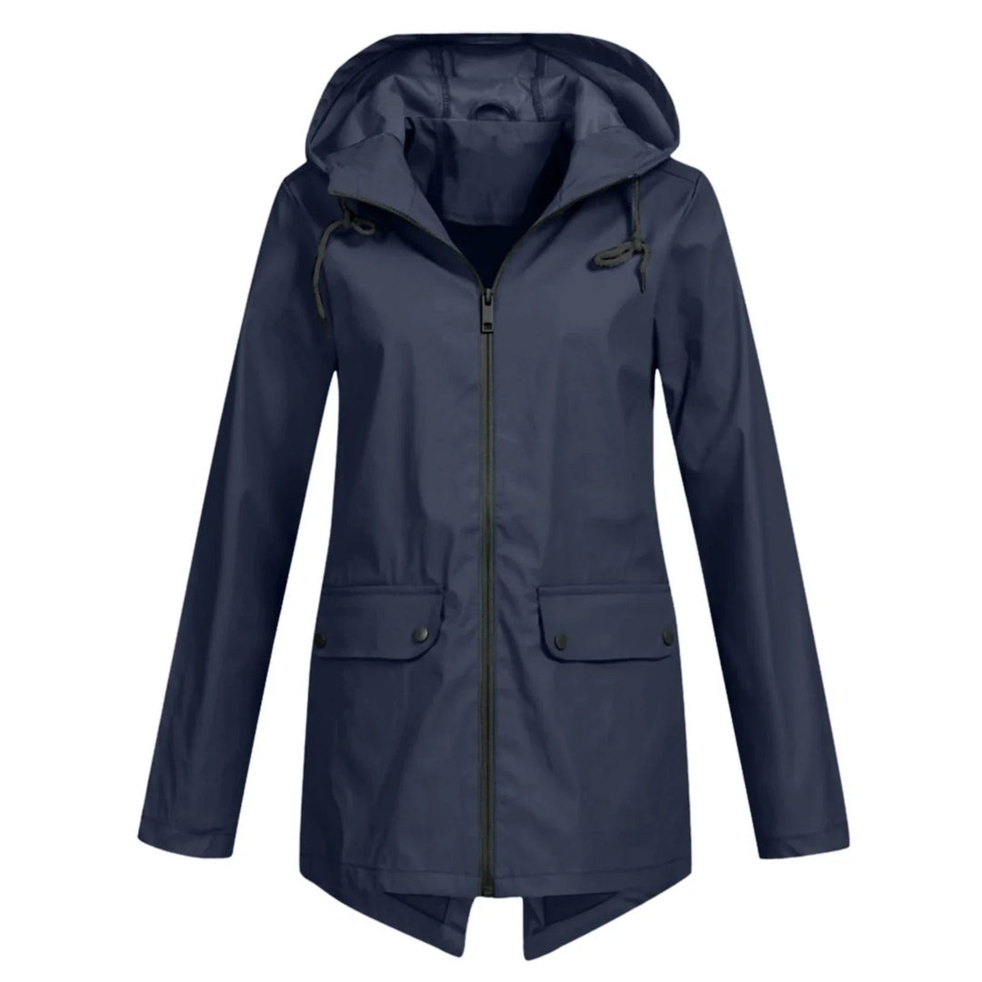 Veste imperméable décontractée pour femme automne hiver