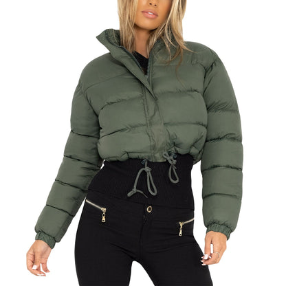 Veste d'hiver chaude matelassée pour femme