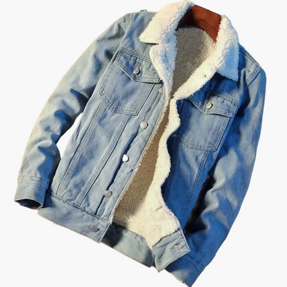 Veste mi-saison élégante effet peau lainée