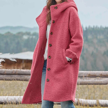 Élégant manteau long pour femmes