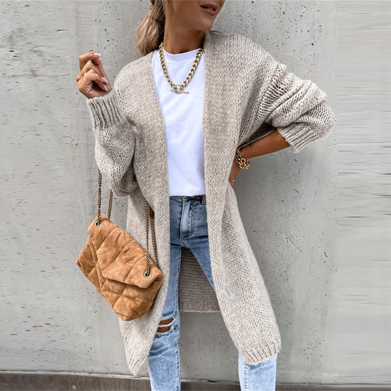 Gilet long élégant pour femme